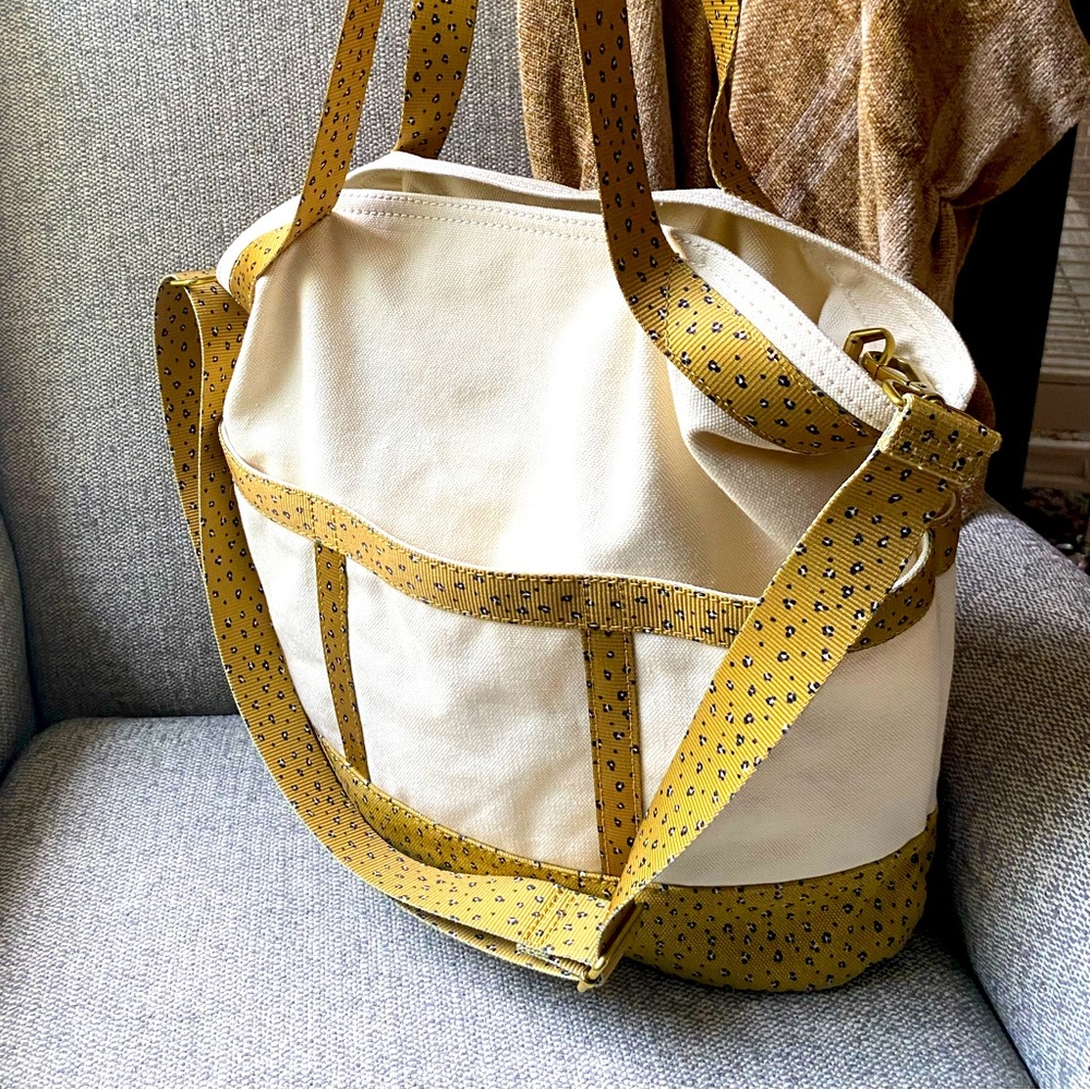 Madewell Canvas Camden Tote Bag - Alabaster Lichen